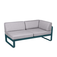 2-Sitzer Eckelement BELLEVIE mit Seitenkissen - Rechts | Fermob | Homestorys