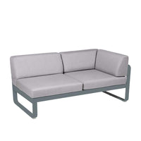 2-Sitzer Eckelement BELLEVIE mit Seitenkissen - Rechts | Fermob | Homestorys