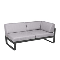 2-Sitzer Eckelement BELLEVIE mit Seitenkissen - Rechts | Fermob | Homestorys