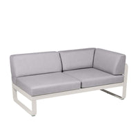 2-Sitzer Eckelement BELLEVIE mit Seitenkissen - Rechts | Fermob | Homestorys