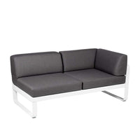 2-Sitzer Eckelement BELLEVIE mit Seitenkissen - Rechts | Fermob | Homestorys