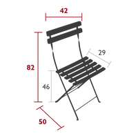 Fermob BISTRO chaise pliante métal