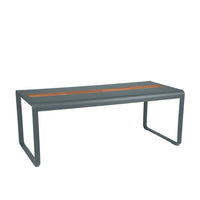 Gartentisch BELLEVIE mit Aufbewahrung - 196x90 | Fermob | Homestorys