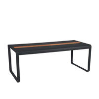 Gartentisch BELLEVIE mit Aufbewahrung - 196x90 | Fermob | Homestorys