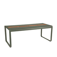 Gartentisch BELLEVIE mit Aufbewahrung - 196x90 | Fermob | Homestorys
