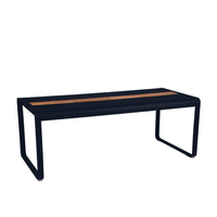 Gartentisch BELLEVIE mit Aufbewahrung - 196x90 | Fermob | Homestorys