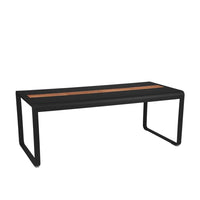 Table de jardin Bellevie avec stockage - 196x90