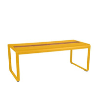 Gartentisch BELLEVIE mit Aufbewahrung - 196x90 | Fermob | Homestorys