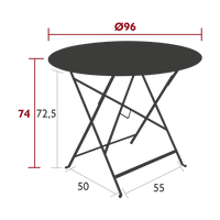 Table de jardin BISTRO - Ø96