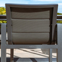 Lot de 2 fauteuils de jardin/repas Elba