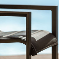 Lot de 2 fauteuils de jardin/repas Elba
