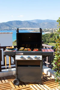 Barbecue au gaz CAMPINGAZ 3 Series Classic wld 2en1 + plancha, noir