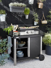 Plancha gaz LE MARQUIER Allure 260 - Noir / Inox