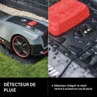 Robot tondeuse STERWINS 400m² + Batterie 18V