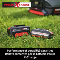Robot tondeuse STERWINS 400m² + Batterie 18V