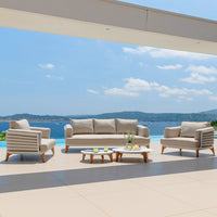 Salon de jardin Monte Carlo - 5 places - Mobellia