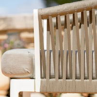 Lot de 2 fauteuils de jardin Amalfi