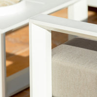 Salon de jardin d'angle Elba - 5 places