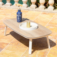 Table basse de jardin rectangulaire Amalfi 115x60cm