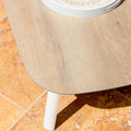 Table basse de jardin carrée Amalfi 60x60cm