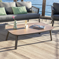 Table basse de jardin rectangulaire Amalfi 115x60cm