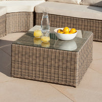 Table basse de jardin carré Calvi 70x70cm
